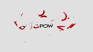 쿠기(Coogie) - Pow(feat. GRAY) / 키네틱 타이포그래피