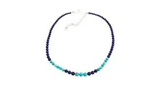 Jay King Lapis and Turquoise Bead 181/4