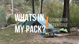 Whats in my Pack? Overnighter - Hidden Gorge - Mt. Remarkable