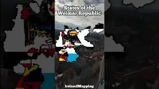 States of the Weimar Republic #mapping #europe #germany #deutschland