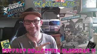 Ouverture Foudre noire Coffret Pokemon collection classeur !!