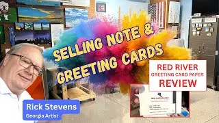 Selling Note - Greeting Cards with RED RIVER GREETING CARD PAPER REVIEW