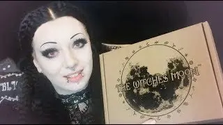 The Witches Moon Unboxing #10 - Witchy Subscription Box! | Toxic Tears