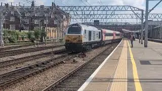 Transport For Wales DVT+ Class 67 no's: 82229 + 67029 @ Crewe (1V46) 20/05/2025.