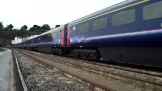 FGW HST along dawlish sea wall 03-11-2010(HD)