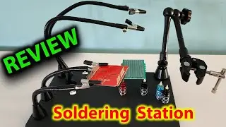 A Game Changer for Soldering? Magnetic Helping Hands Workstation Review
