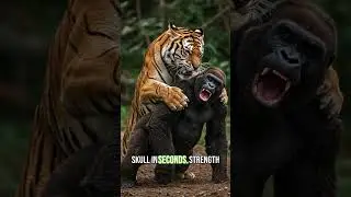 Gorilla vs. Tiger &ndash; Who Wins in a Fight? #GorillaVsTiger #WildlifeBattle #AnimalFight #whowouldwin