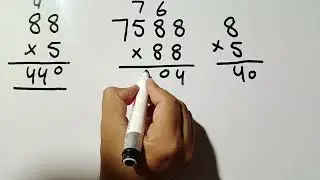 learn easy multiplication with example 💯.