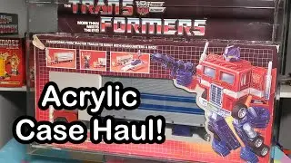 My 1st CGA/AFA Acrylic Case Order - Preserving Vintage Toys - Boxed G1 Transformers