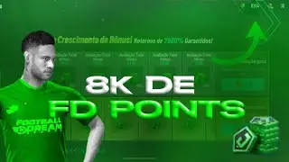 PEGANDO 8K DE FD POINTS NO FOOTBALL DREAM: BE A PRO 🫨