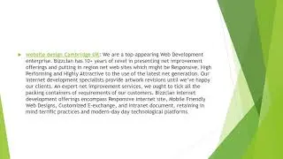 Website design Cambridge