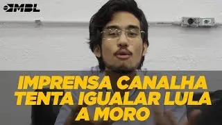 Imprensa canalha tenta igualar Lula a Moro