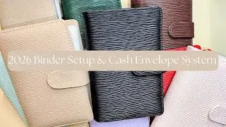 2026 Binder Setup & Cash Envelope System | New Year Budget Refresh