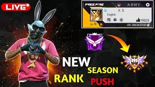 New Season Grandmaster Push In Mobile  ❤ FF LIVE ✌ Free Fire LIVE! #ff #freefire #shadmanlive