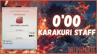 0 Second Hellfire Laharback [In Game Timer] Karakuri Staff | Wild Hearts