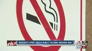 Residents upset about public housing smoking ban