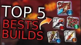 TOP 5 BEST BUILDS IN CORRUPTED DUNGEONS - Albion Online