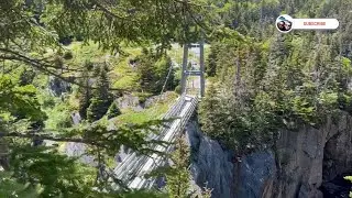 La Manche Suspension Bridge, Newfoundland, Canada
