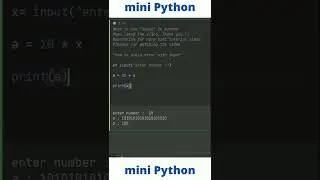 Mini tuto Python programmation in 60s #4