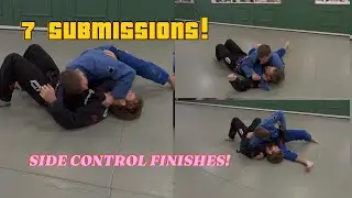 7 Side Control Finishes You NEED In Your Game | BJJ Submissions