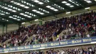 Rangers fantastic away fans serenade Hibs neds