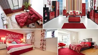 Top 50 Beautiful Red Bedroom Decorating Ideas 2023 |  Red bedroom Designs ideas @homedecorideas63