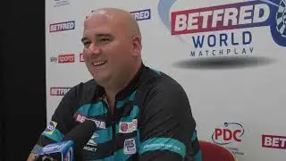 Betfred World Matchplay Darts: Rob Cross beats Chris Dobey