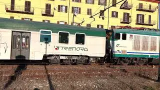 Super demolendo da Alessandria di materiale Trenord e Trenitalia in sosta a S. Giuseppe di C.