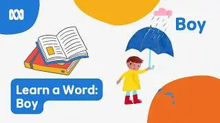 How To Spell And Write 'Boy' | Learn A Word | ABC Kids