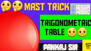 Trigonometry | Trigonometry class 10 | Maths Full Chapter/ Concept/  Exercises/ Basic/Hindi