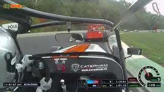 Challenge Caterham | Superlight 420R | Al&egrave;s 09/10/2020 | Driver A. Fouch&eacute;