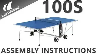 Cornilleau USA 100S Crossover Assembly Instructions - Indoor / Outdoor Tennis Table