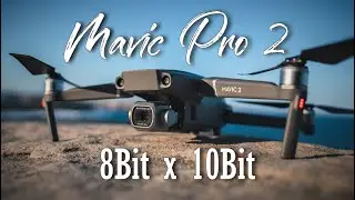 DJI Mavic PRO 2 - 8Bit x 10Bit Comparison