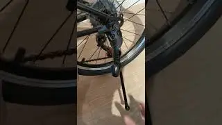 How to fix a stuck bicycle kickstand