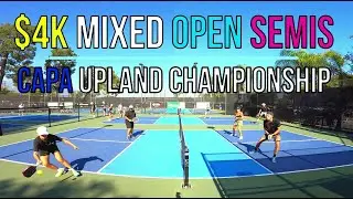 $3K Mixed Open Semifinals Derek(5.8)/Averry(5.3) vs Katie(5.5)/Matt(5.1) &ndash; CAPA Upland