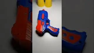 amazing toy gun air soft bullet gun blue 🔵 gun 🔫