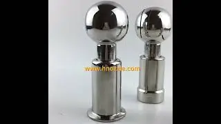 stainless steel washing and filling ball, rotating inner screw buckle, medical grade cleaning ball