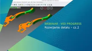 VISI | Progress - Od rozwinięcia detalu do projektu przyrządu. Rozwijanie detalu - cz.2