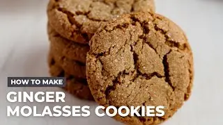How to Make the Best Ever Ginger Molasses Cookies (Better Than Starbucks!)