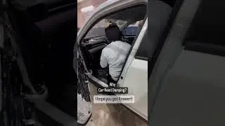 Why Car Damping need for Sound Proofing ?|shorts