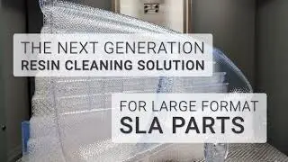 Meet the PostProcess DEMI X 5000 | Automated Resin Removal for Large Format SLA Printers