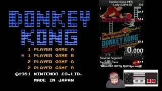 Donkey Komg (NES) GAME B 