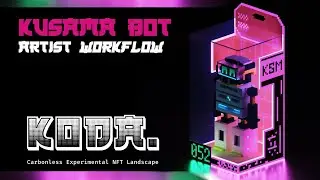 Kusama Bot Artist workflow | KodaDot