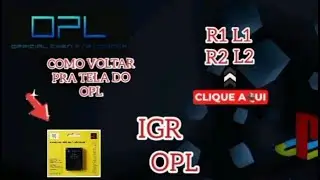 Como Sair do Jogo e Voltar pro OPL Usando IGR