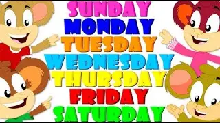 Days Of The Week featuring The Super Simple Puppets | Kids Songs | Super Simple Songs