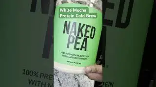 White Mocha Protein Cold Brew #fyp #foryoupage #protein #collagen #coffee ee