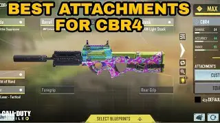 Best Attachments For CBR4 SMG in COD Mobile