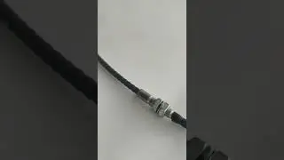 Heavy-Duty Push-Pull Control Cable Assembly With Threaded Ends