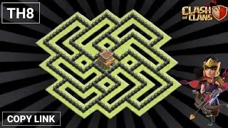 NEW BEST TOWN HALL8 (TH8) BASE | TH8 BASE COPY LINK - CLASH OF CLANS