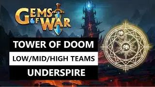 Gems of War - Brown Tower of Doom Event + Wild Plains Underspire
